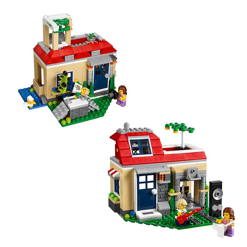 Modular Poolside Holiday van LEGO – productfoto 4 van 6