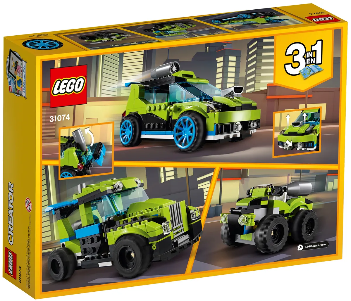 LEGO Rocket Rally Car (31074) - Bild 5
