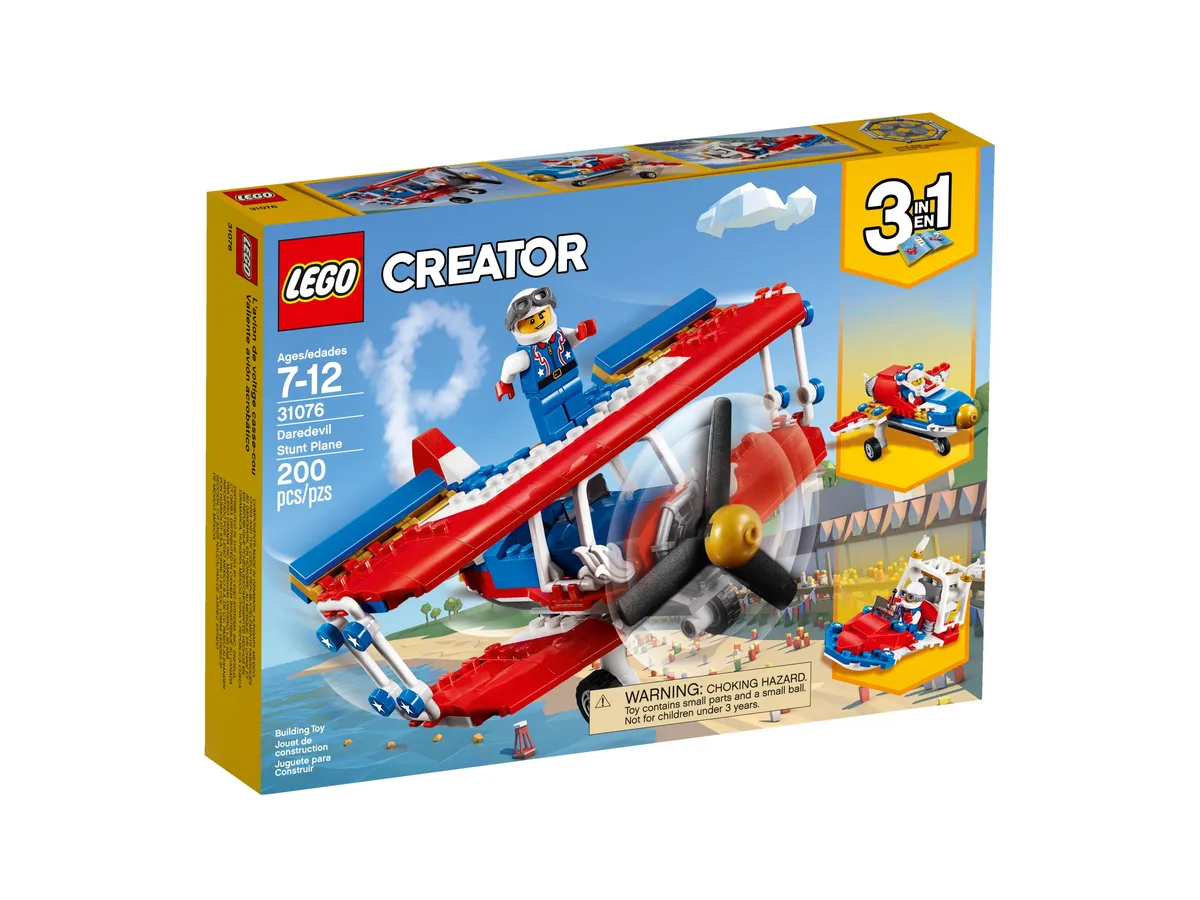 LEGO Daredevil Stunt Plane (31076) - image 1
