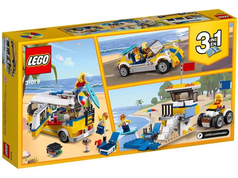 Sunshine Surfer Van by LEGO – product photo 10 of 13
