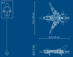 LEGO Futuristic Flyer (31086) - afbeelding 7