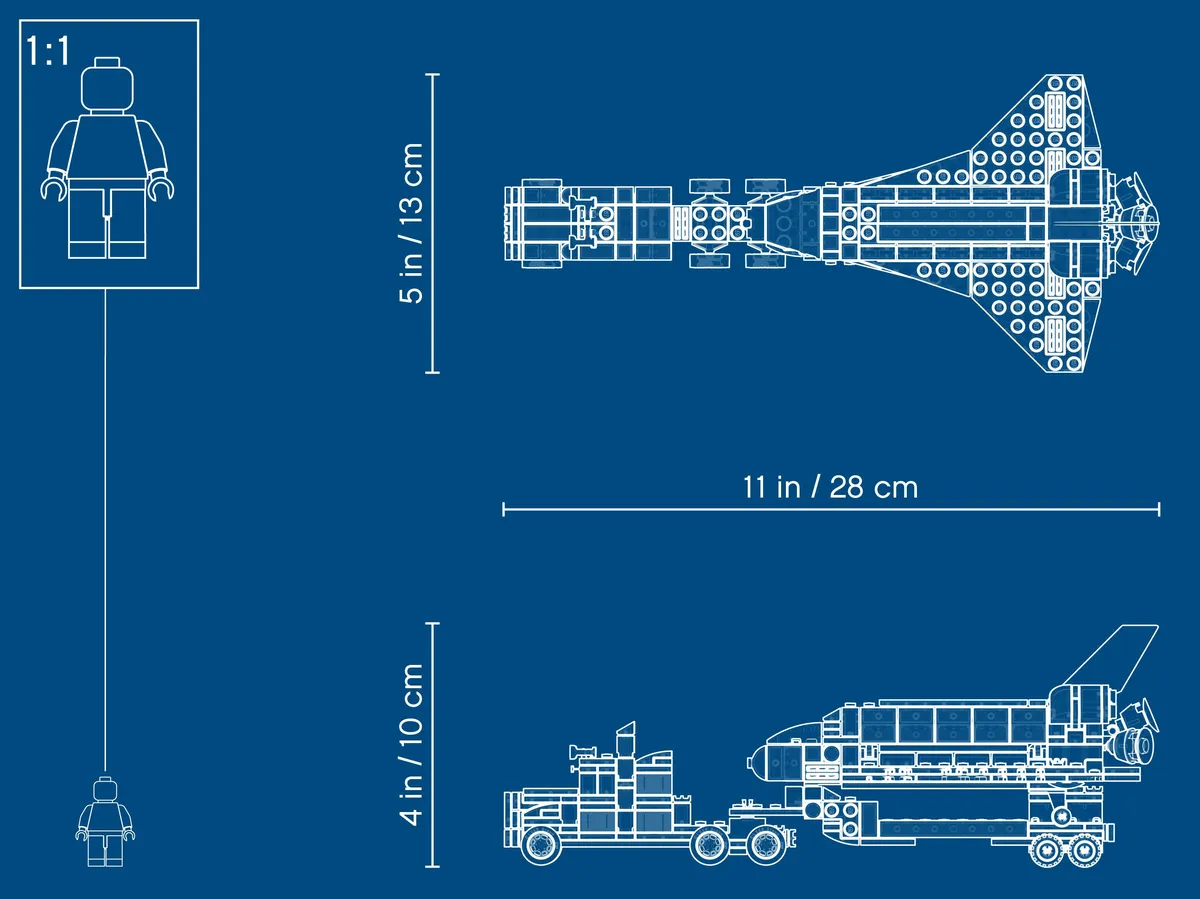 LEGO Shuttle Transporter (31091) - image 10