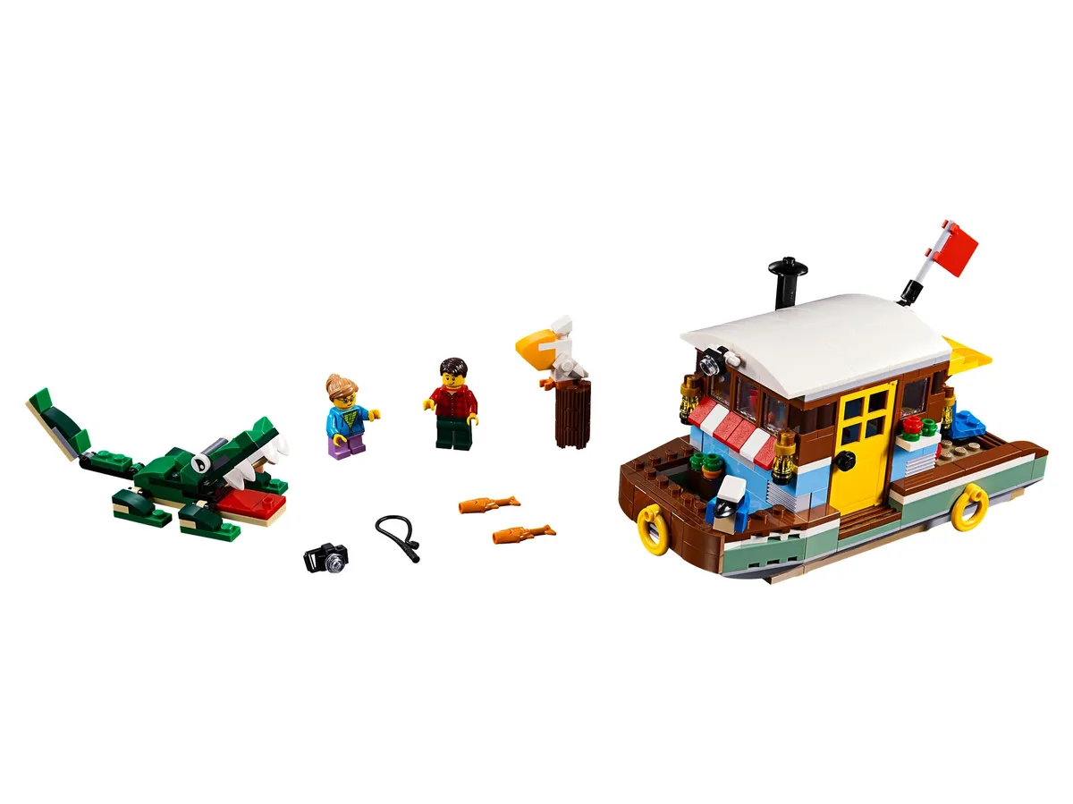 LEGO Riverside Houseboat (31093)