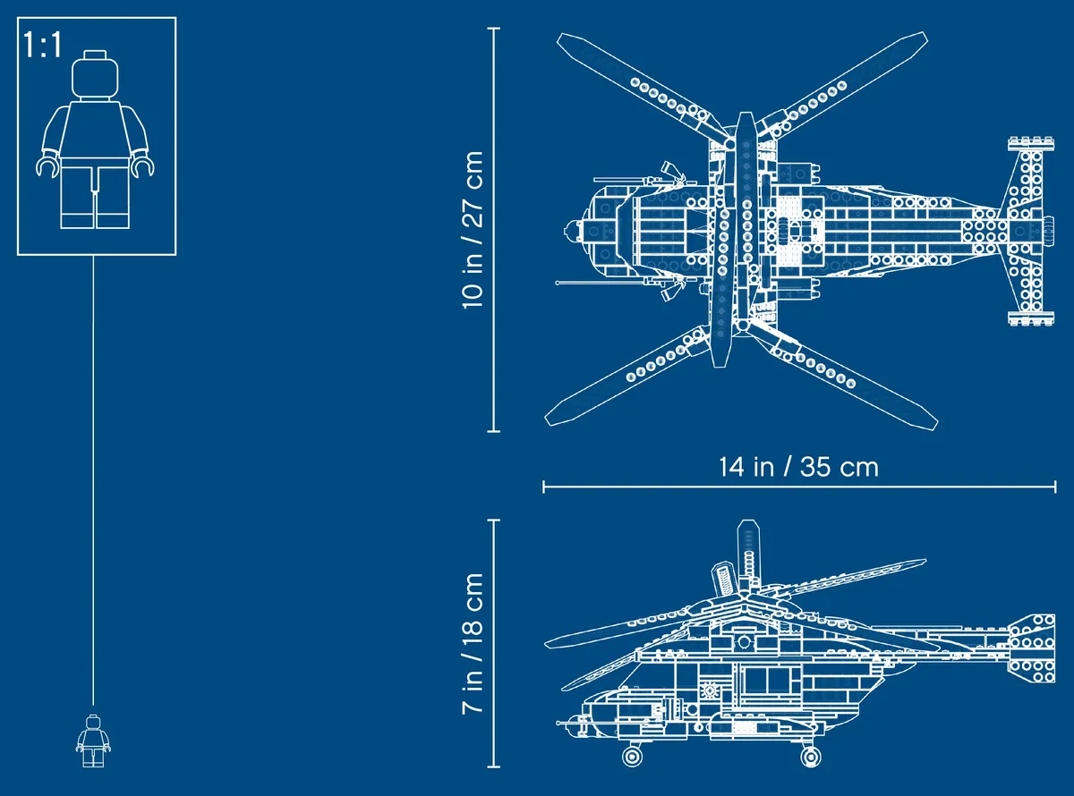 LEGO Twin-Rotor Helicopter (31096) - image 9