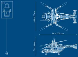 LEGO Twin-Rotor Helicopter (31096) - image 9