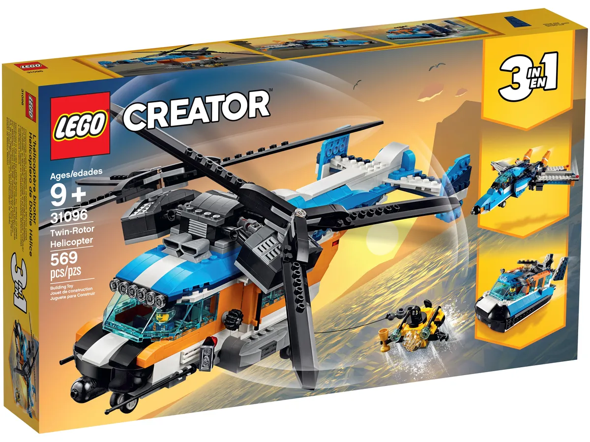 LEGO Twin-Rotor Helicopter (31096) - image 1
