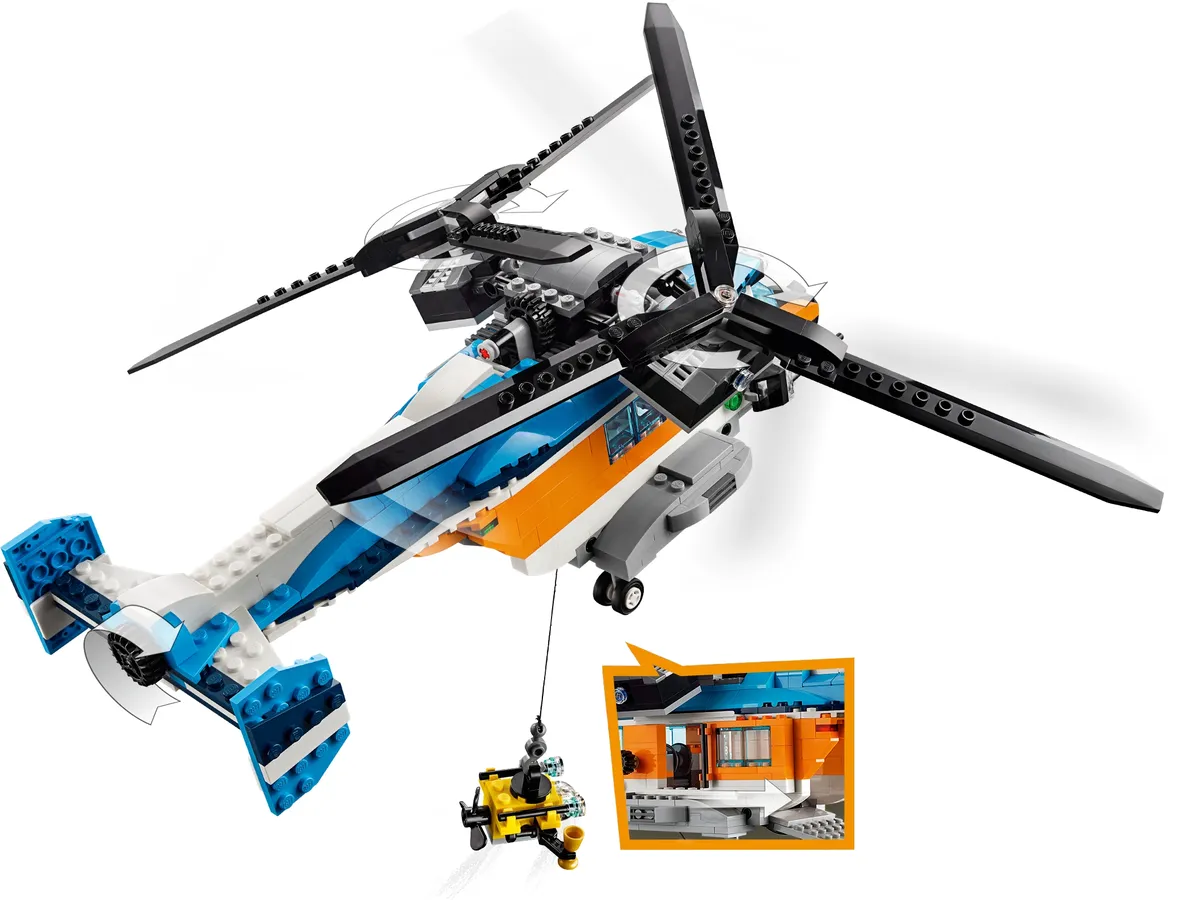 LEGO Twin-Rotor Helicopter (31096) - image 3