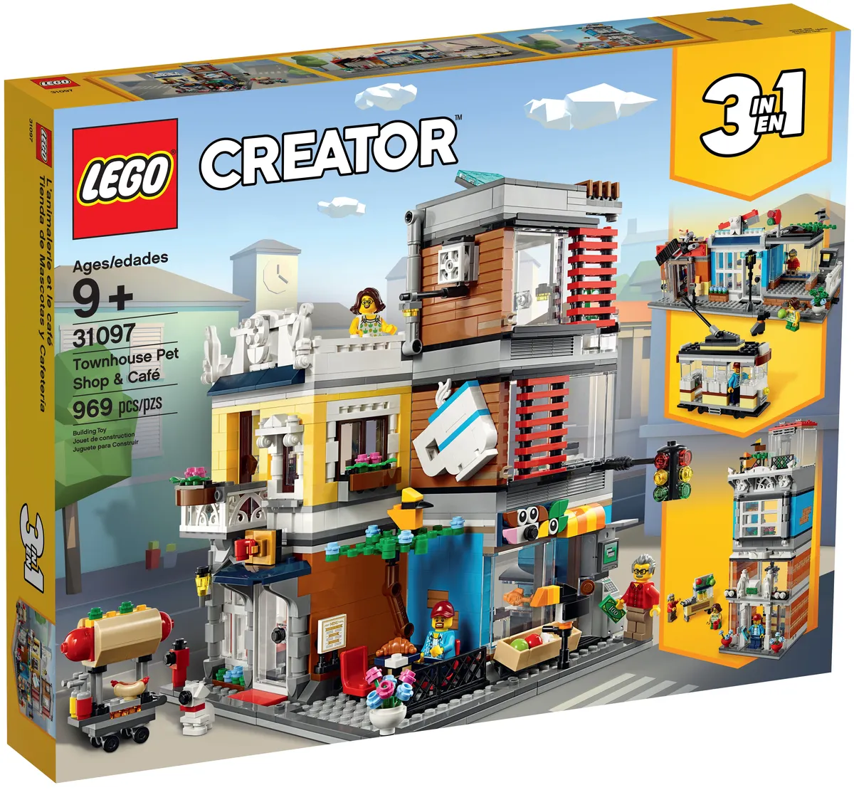 LEGO Townhouse Pet Shop & Café (31097) - Bild 1