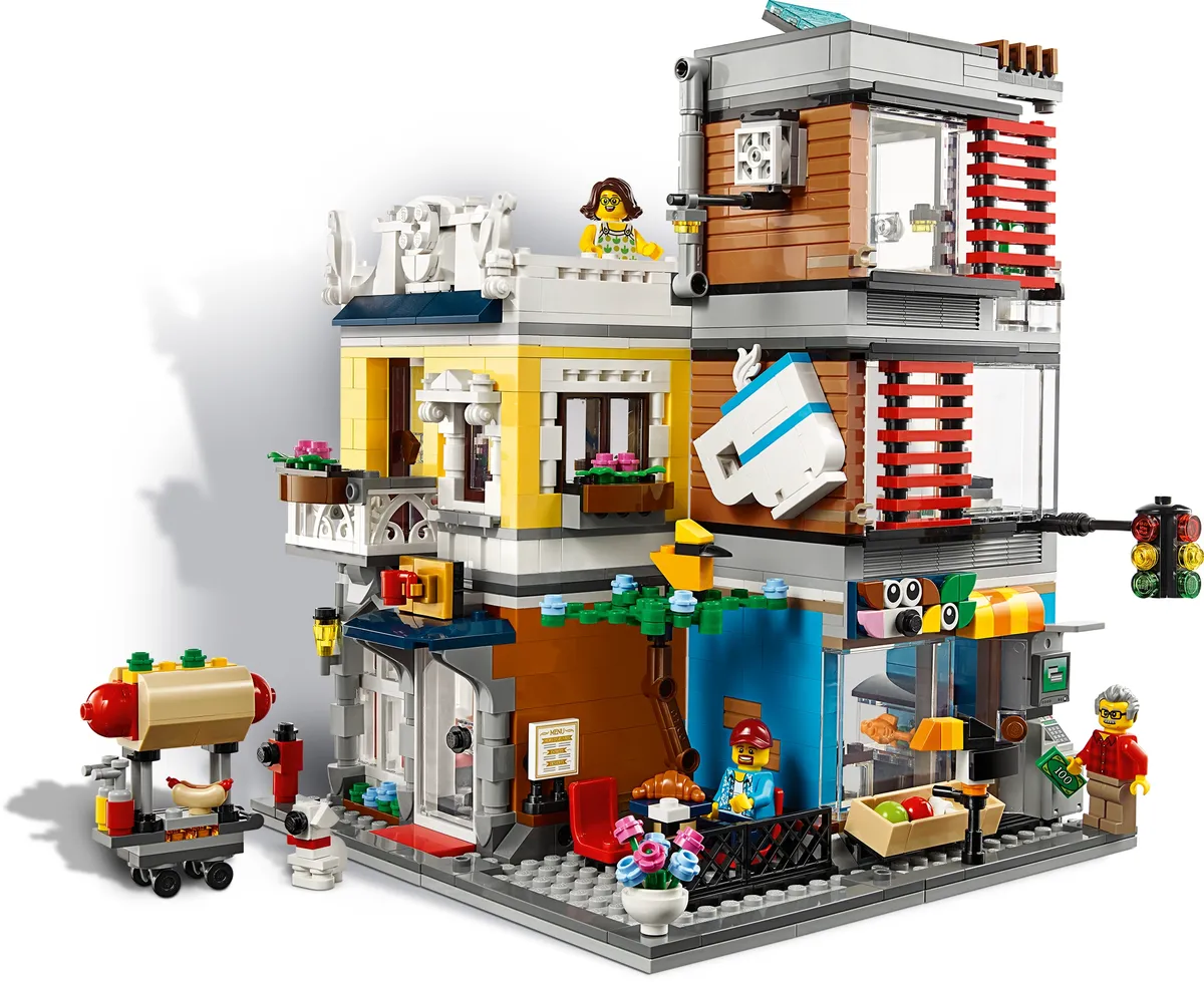 LEGO Townhouse Pet Shop & Café (31097) - Bild 2