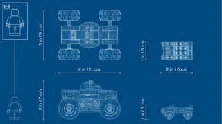 Monster Truck de LEGO – photo du produit 9 sur 9