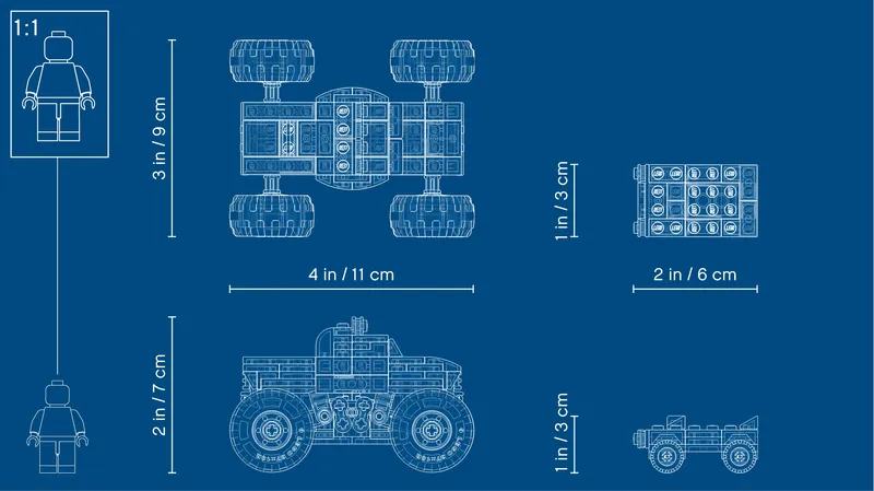 Monster Truck de LEGO – photo du produit 9 sur 9