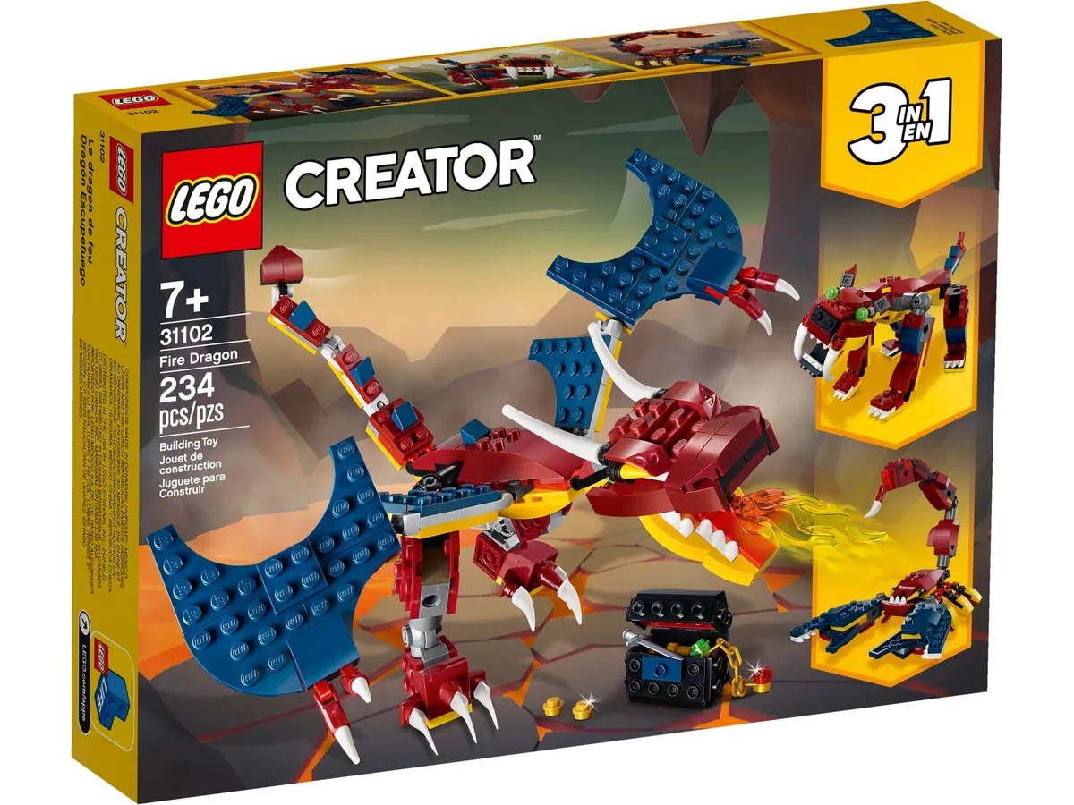LEGO Fire Dragon (31102) - afbeelding 1