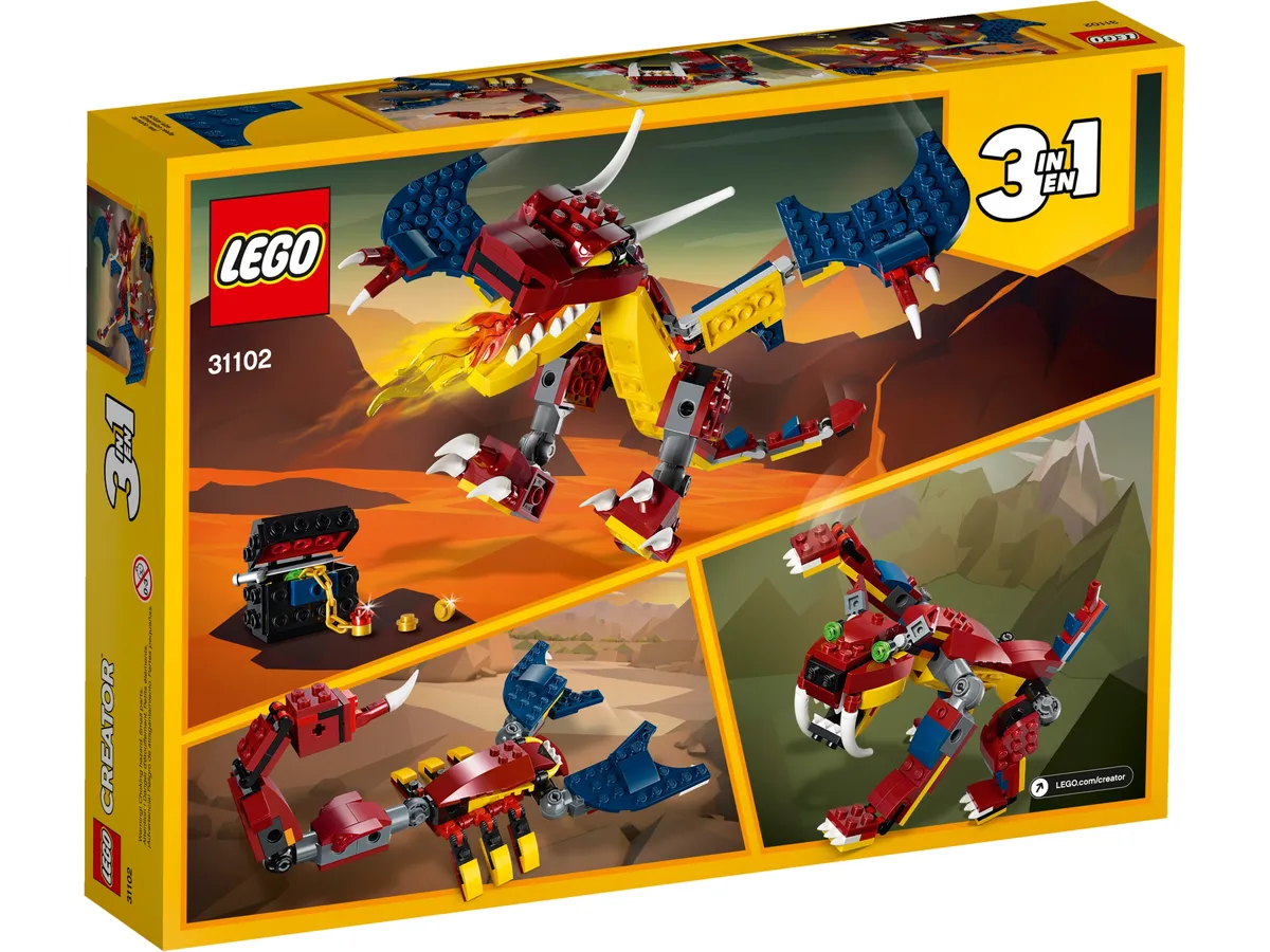 LEGO Fire Dragon (31102) - afbeelding 4