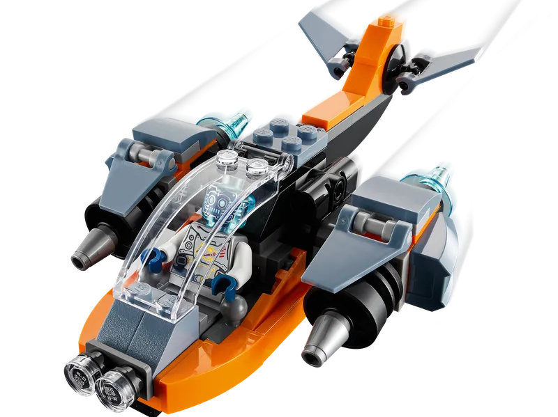 Cyber Drone fra LEGO – produktbillede 3 af 18