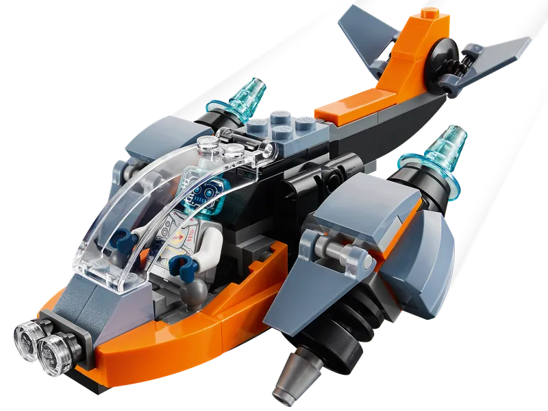 Cyber Drone fra LEGO – produktbillede 9 af 18