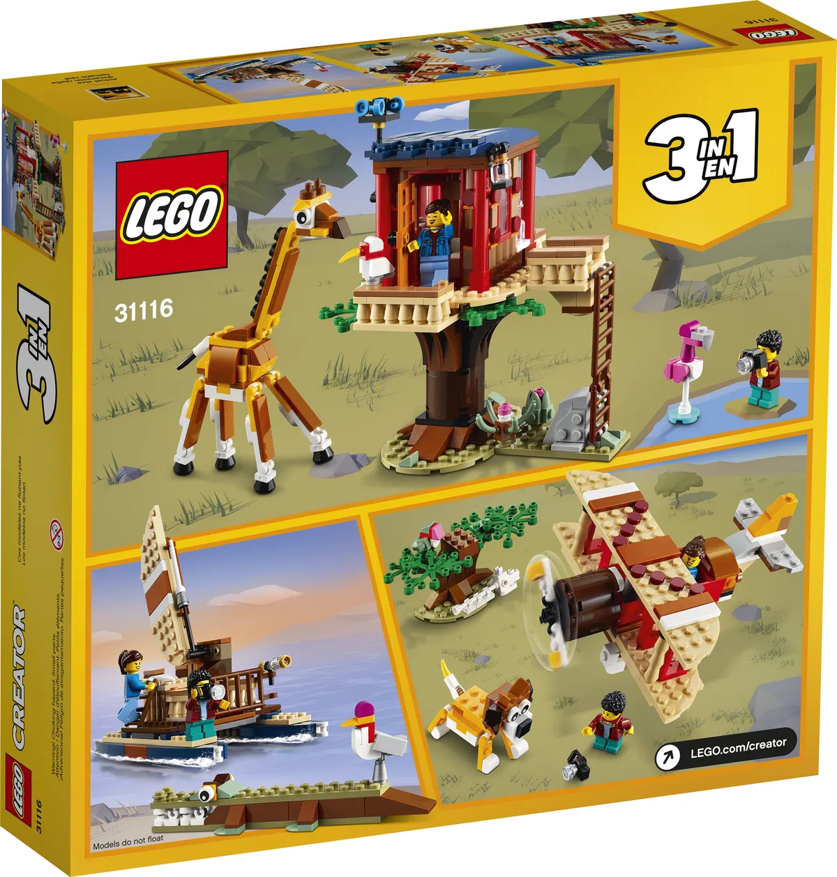 LEGO Safari Wildlife Tree House (31116) - Bild 11