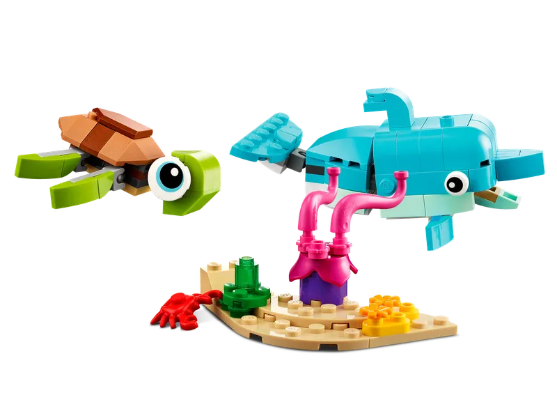 Dolphin and Turtle de LEGO – photo du produit 3 sur 7