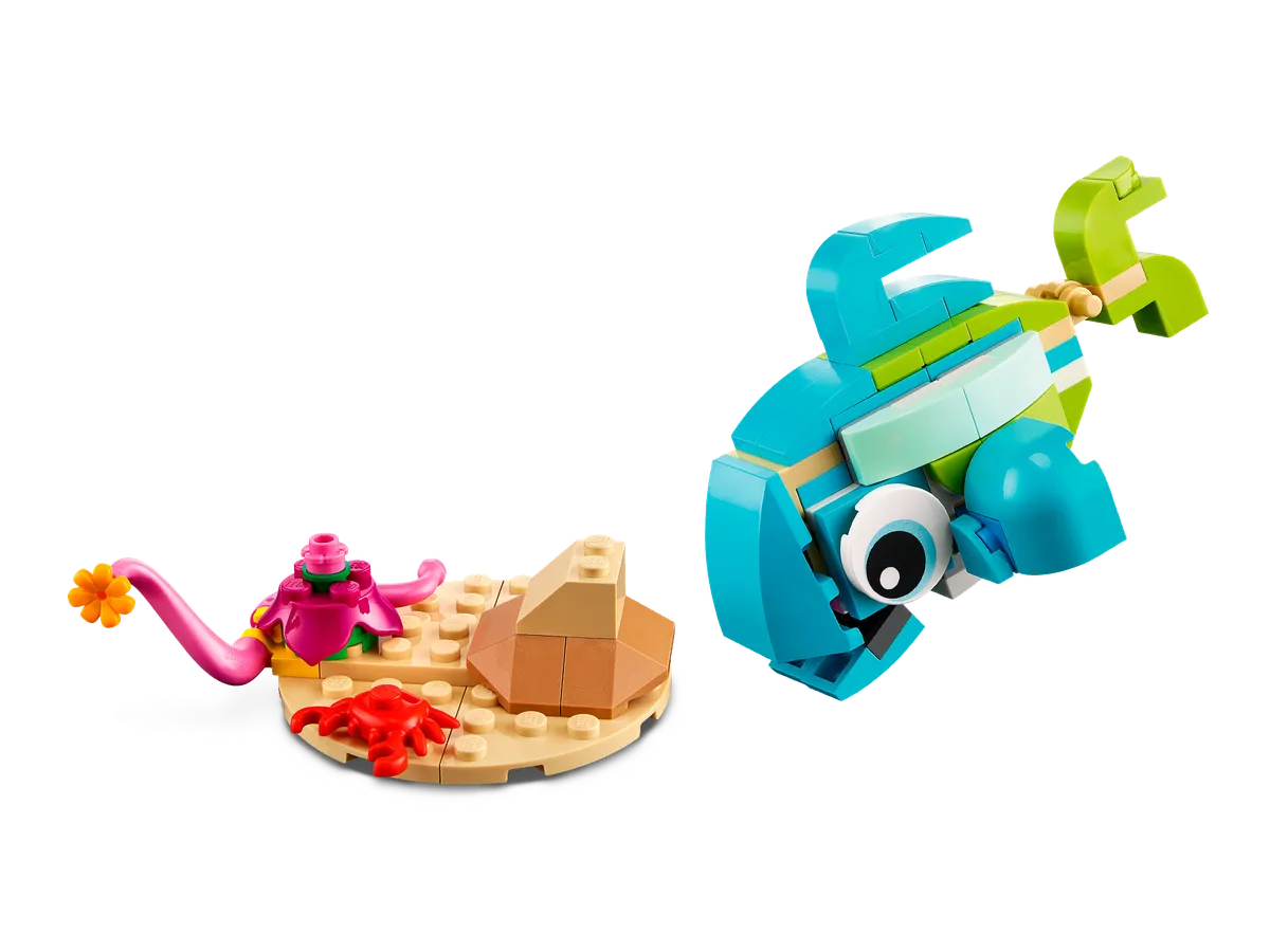 LEGO Dolphin and Turtle (31128) - Bild 3