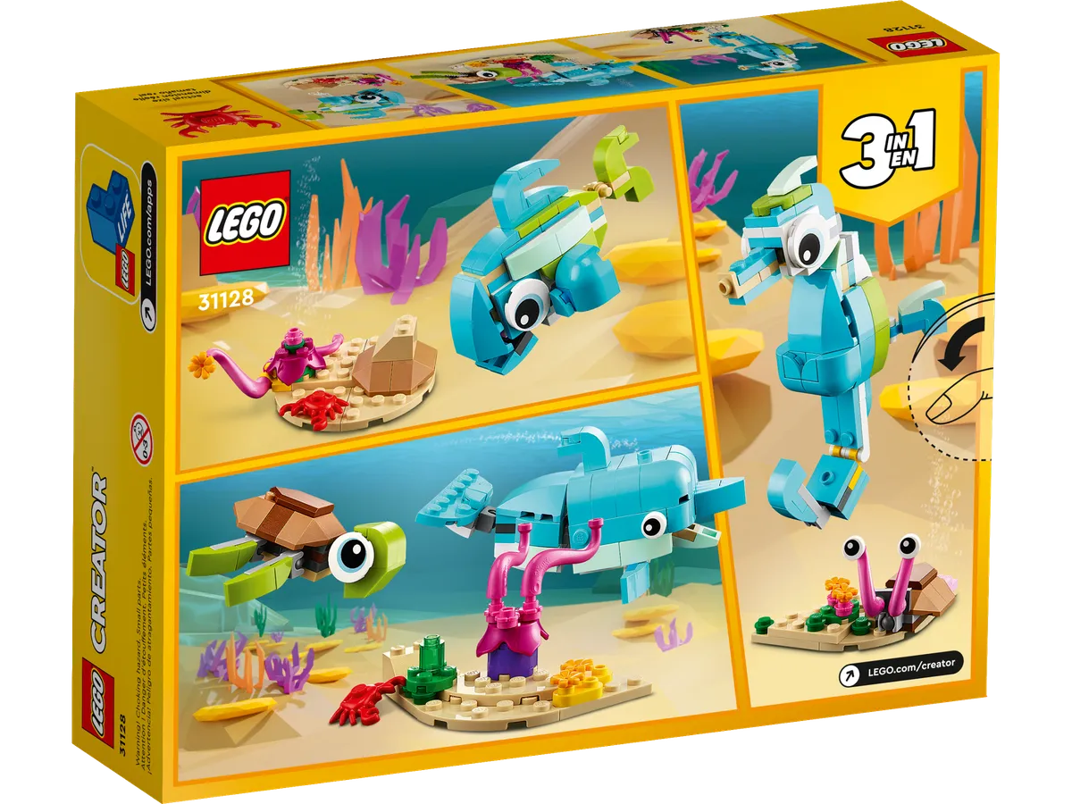 LEGO Dolphin and Turtle (31128) - Bild 5