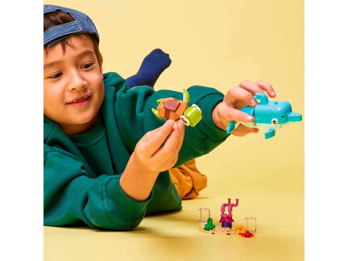 LEGO Dolphin and Turtle (31128) - Bild 6