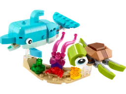 LEGO Dolphin and Turtle (31128)
