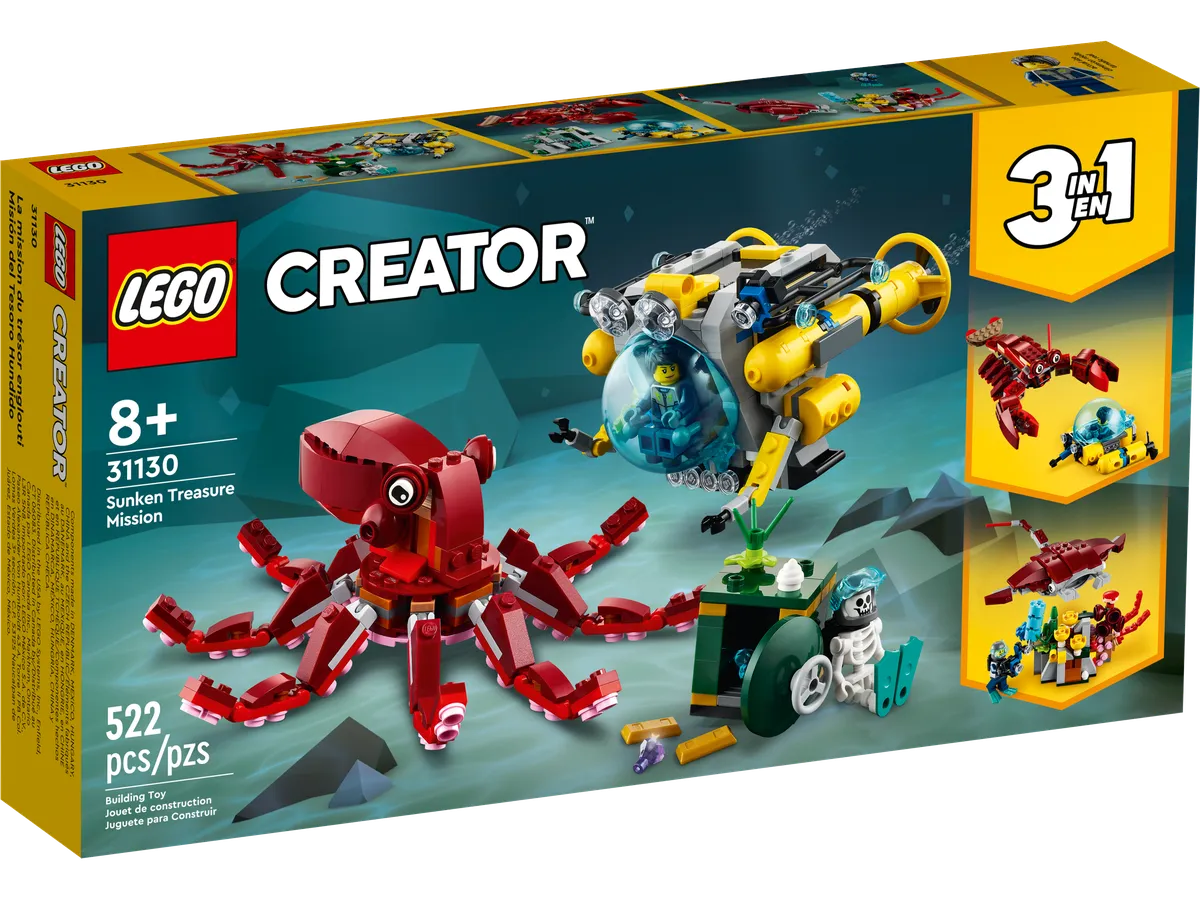 LEGO Sunken Treasure Mission (31130) - Bild 1