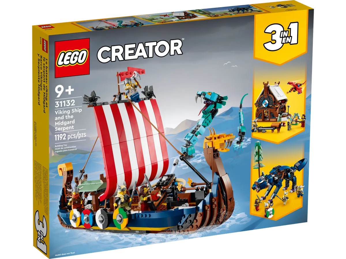 LEGO Viking Ship and the Midgard Serpent (31132) - image 1