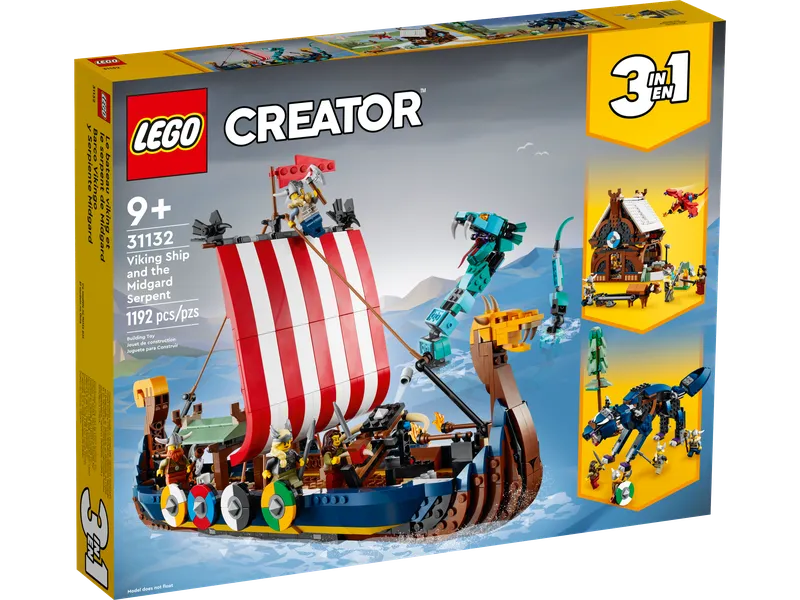 Viking Ship and the Midgard Serpent by LEGO – product photo 2 of 9
