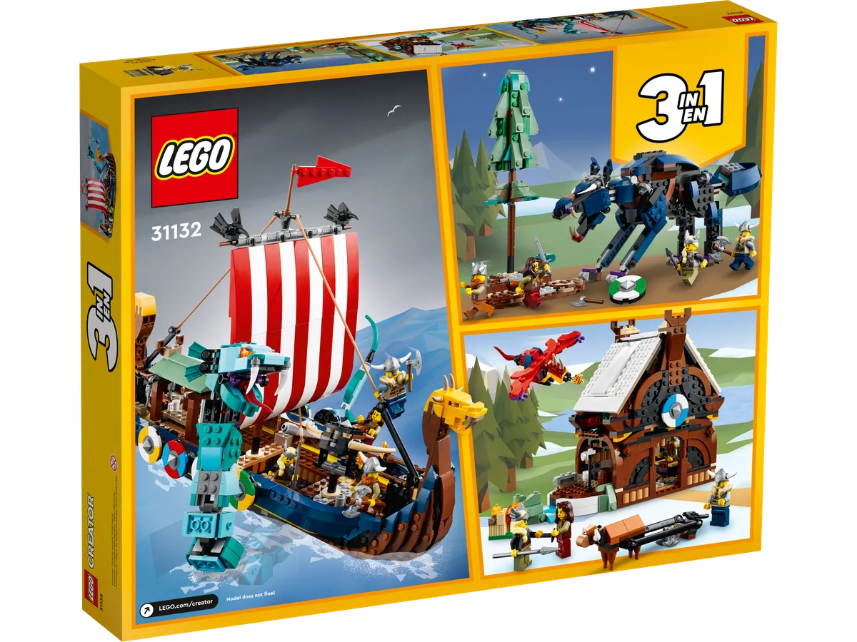 LEGO Viking Ship and the Midgard Serpent (31132) - image 7