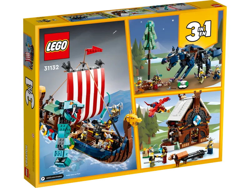 Viking Ship and the Midgard Serpent by LEGO – product photo 8 of 9