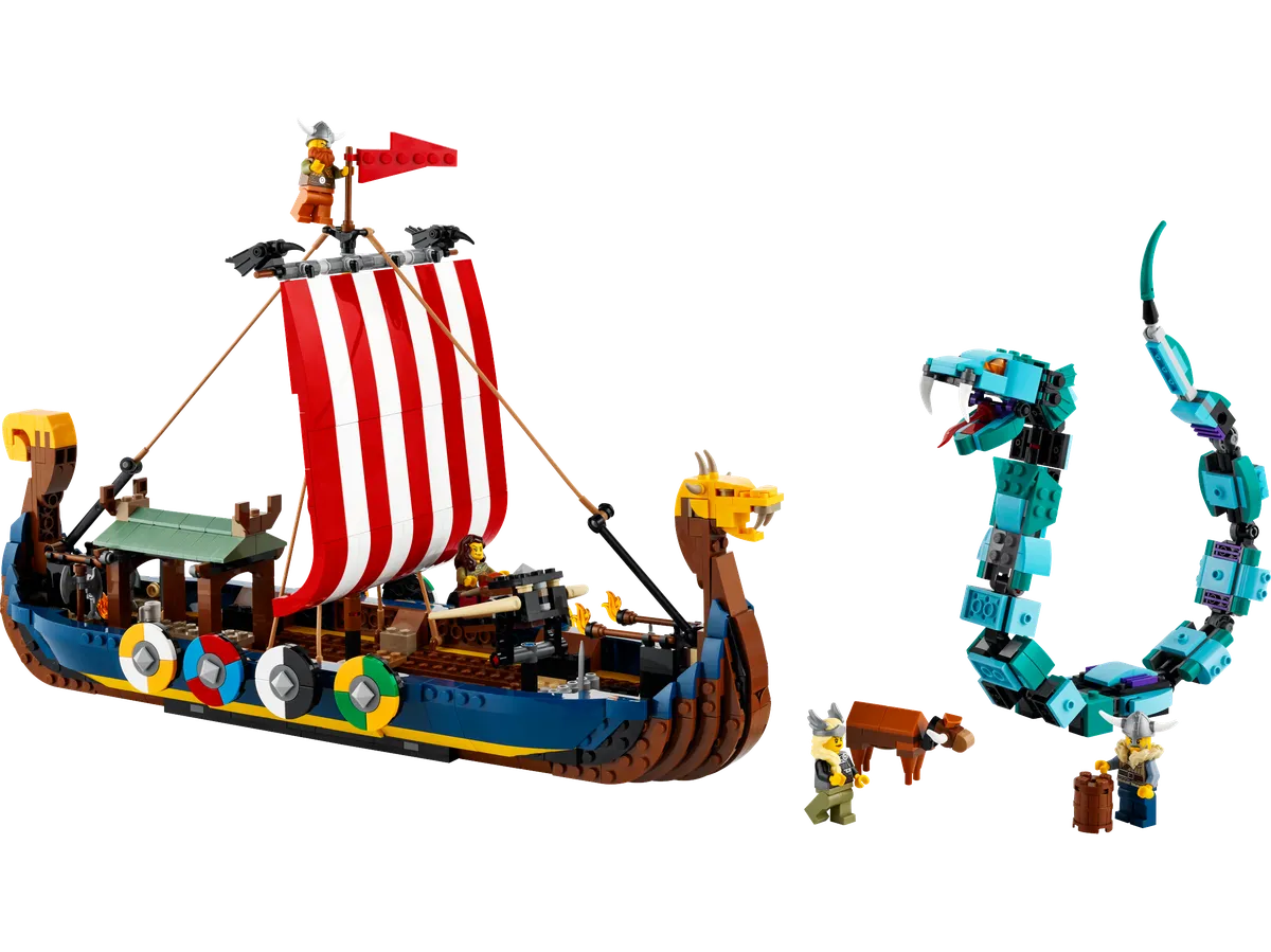 LEGO Viking Ship and the Midgard Serpent (31132)