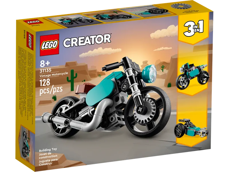 Vintage Motorcycle fra LEGO – produktbillede 2 af 11
