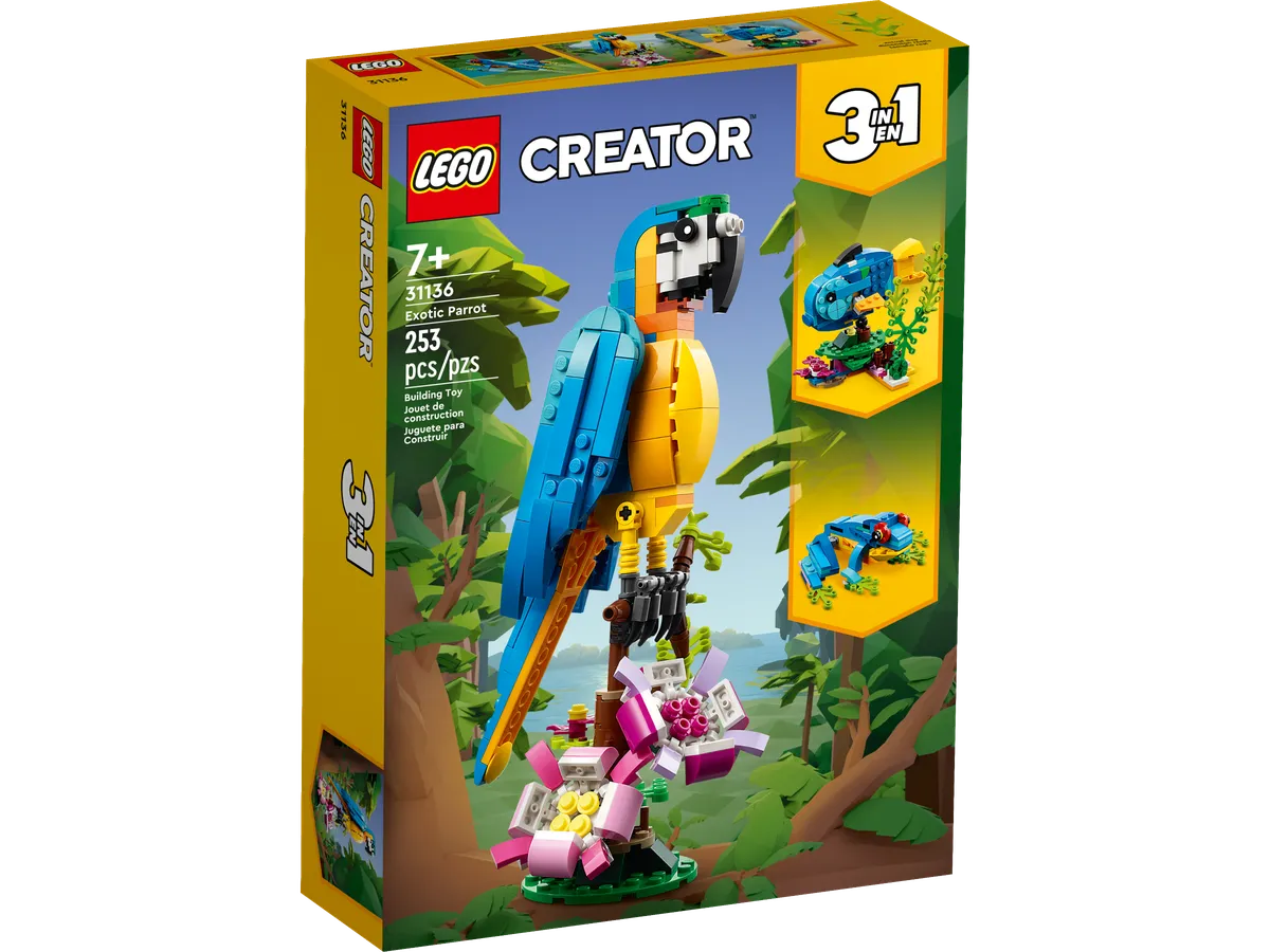 LEGO Exotic Parrot (31136) - Bild 1