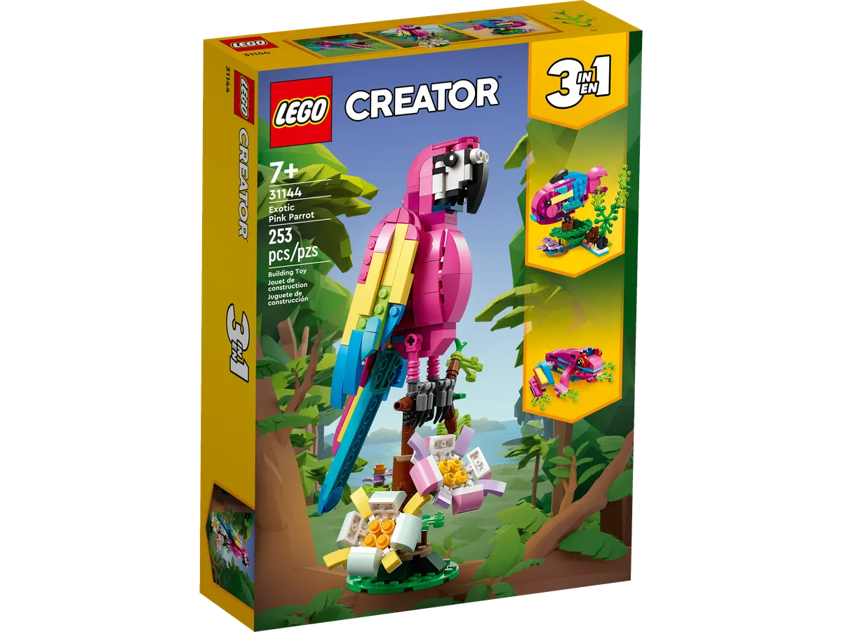 LEGO Exotic Pink Parrot (31144) - image 1