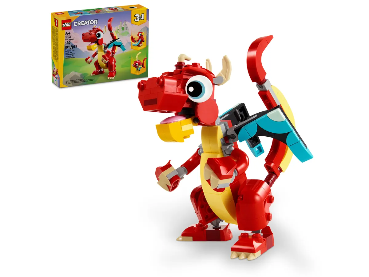 LEGO Red Dragon (31145) - afbeelding 1