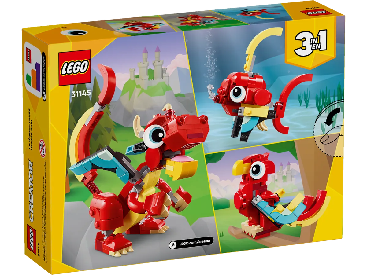 LEGO Red Dragon (31145) - afbeelding 7