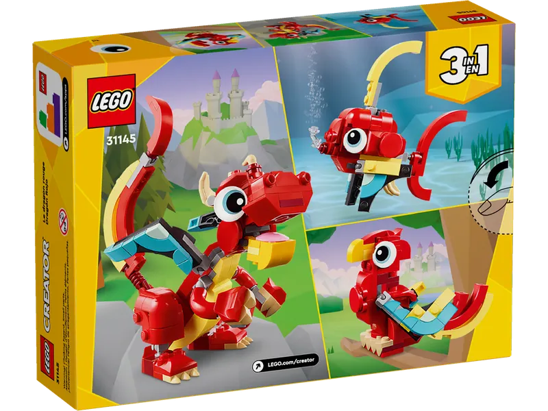Red Dragon von LEGO – Produktfoto 8 von 9