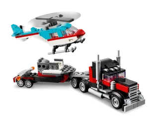Flatbed Truck with Helicopter by LEGO – product photo 3 of 11