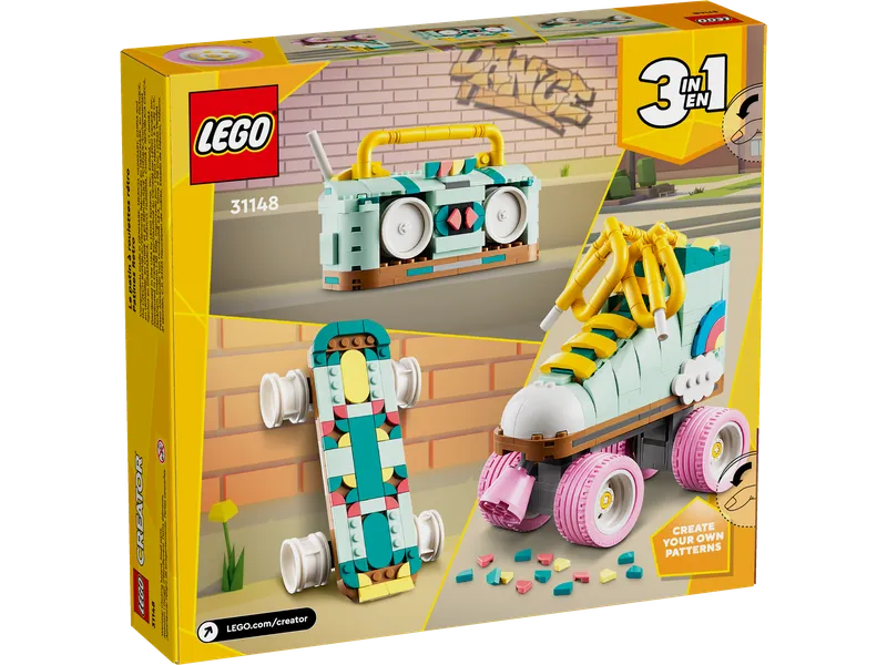 Retro Roller Skate von LEGO – Produktfoto 8 von 12