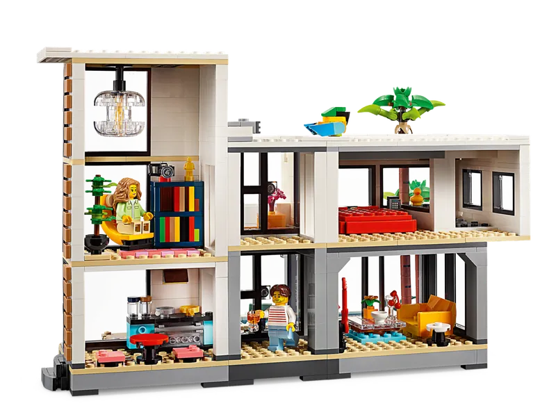 Modern huis van LEGO – productfoto 2 van 13