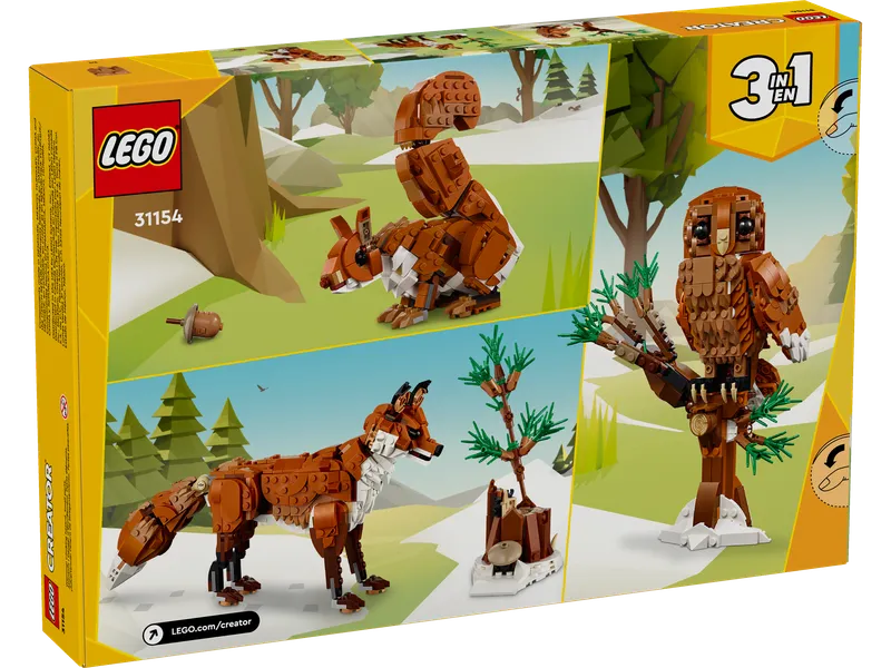 Forest Animals: Red Fox de LEGO – photo du produit 11 sur 11