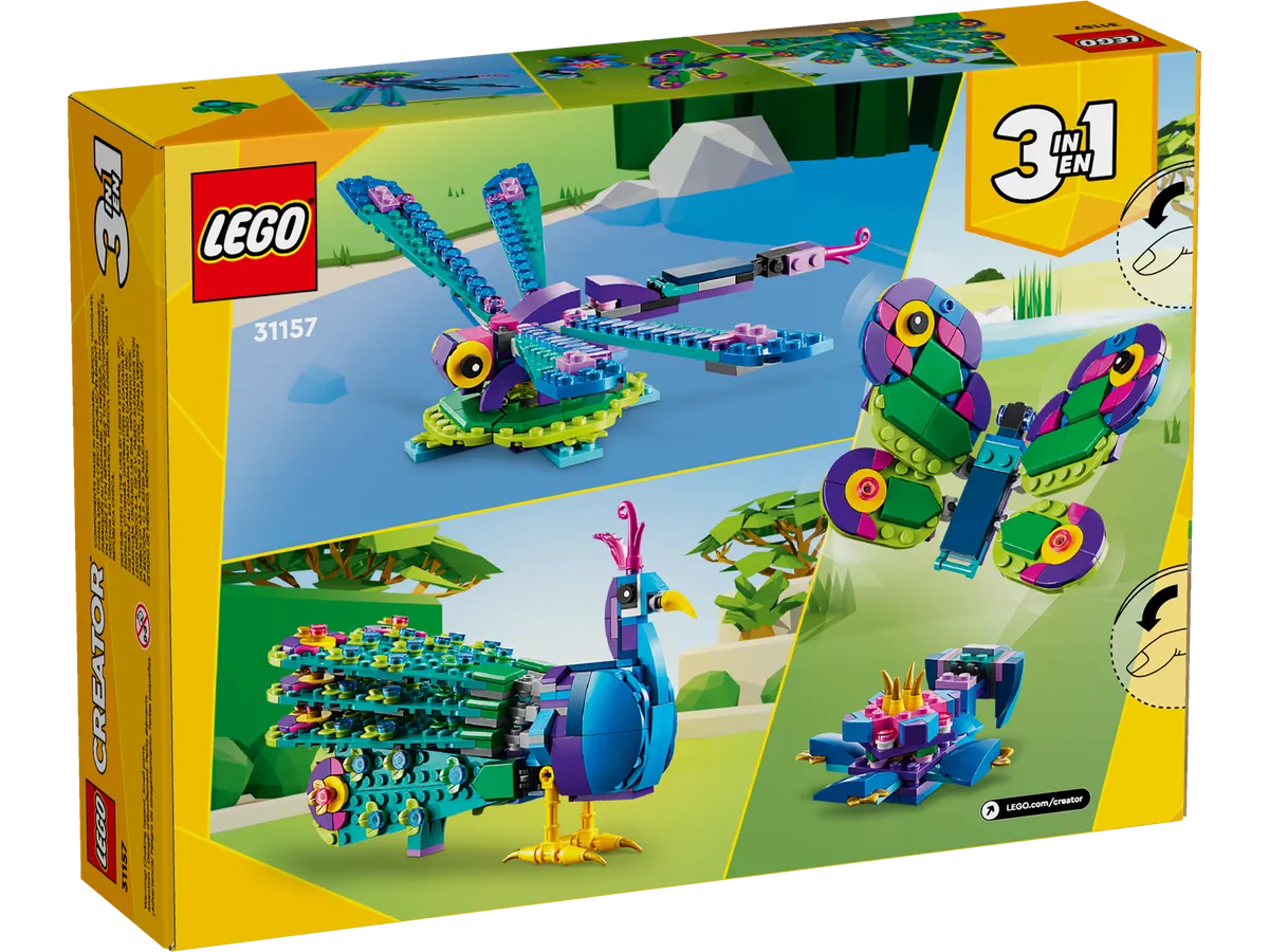 LEGO Exotic Peacock (31157) - afbeelding 7