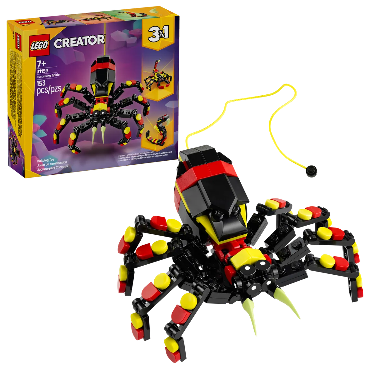 LEGO Wild Animals: Surprising Spider (31159) - Bild 7