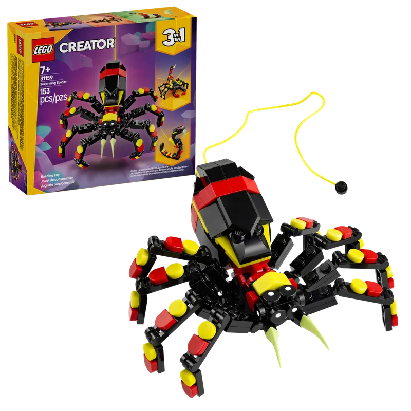 Wild Animals: Surprising Spider de LEGO – photo du produit 2 sur 13