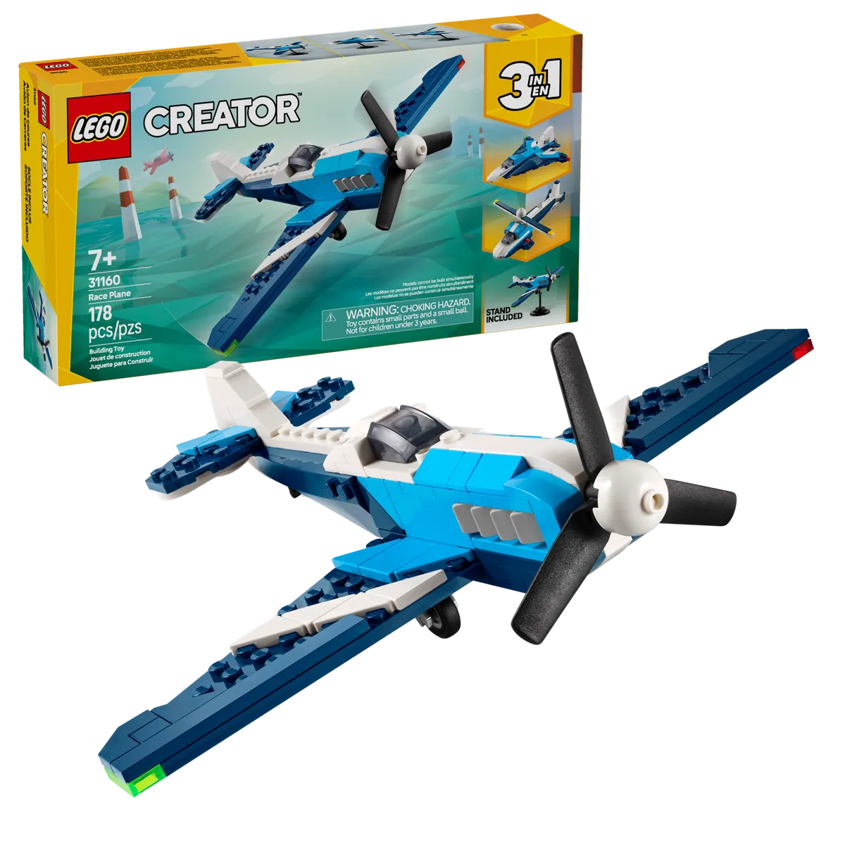 LEGO Aircraft: Race Plane (31160) - afbeelding 1