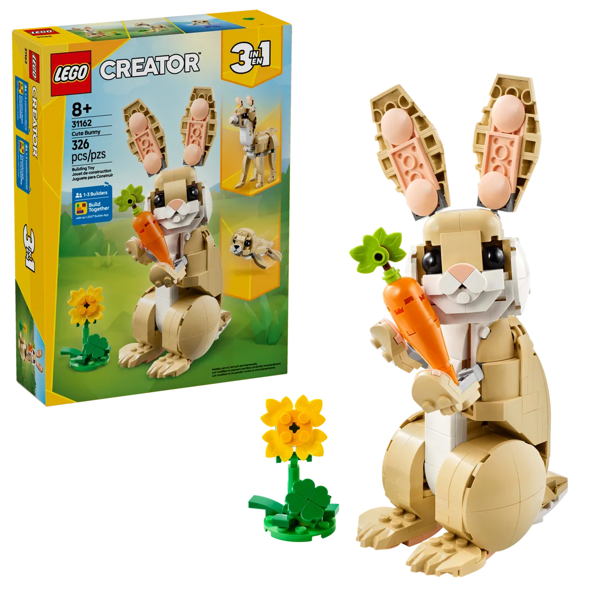 LEGO Cute Bunny (31162) - afbeelding 1