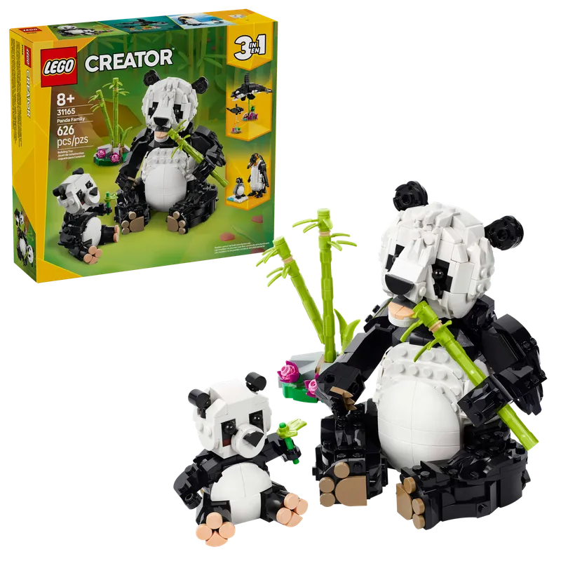 Wild Animals: Panda Family von LEGO – Produktfoto 2 von 10