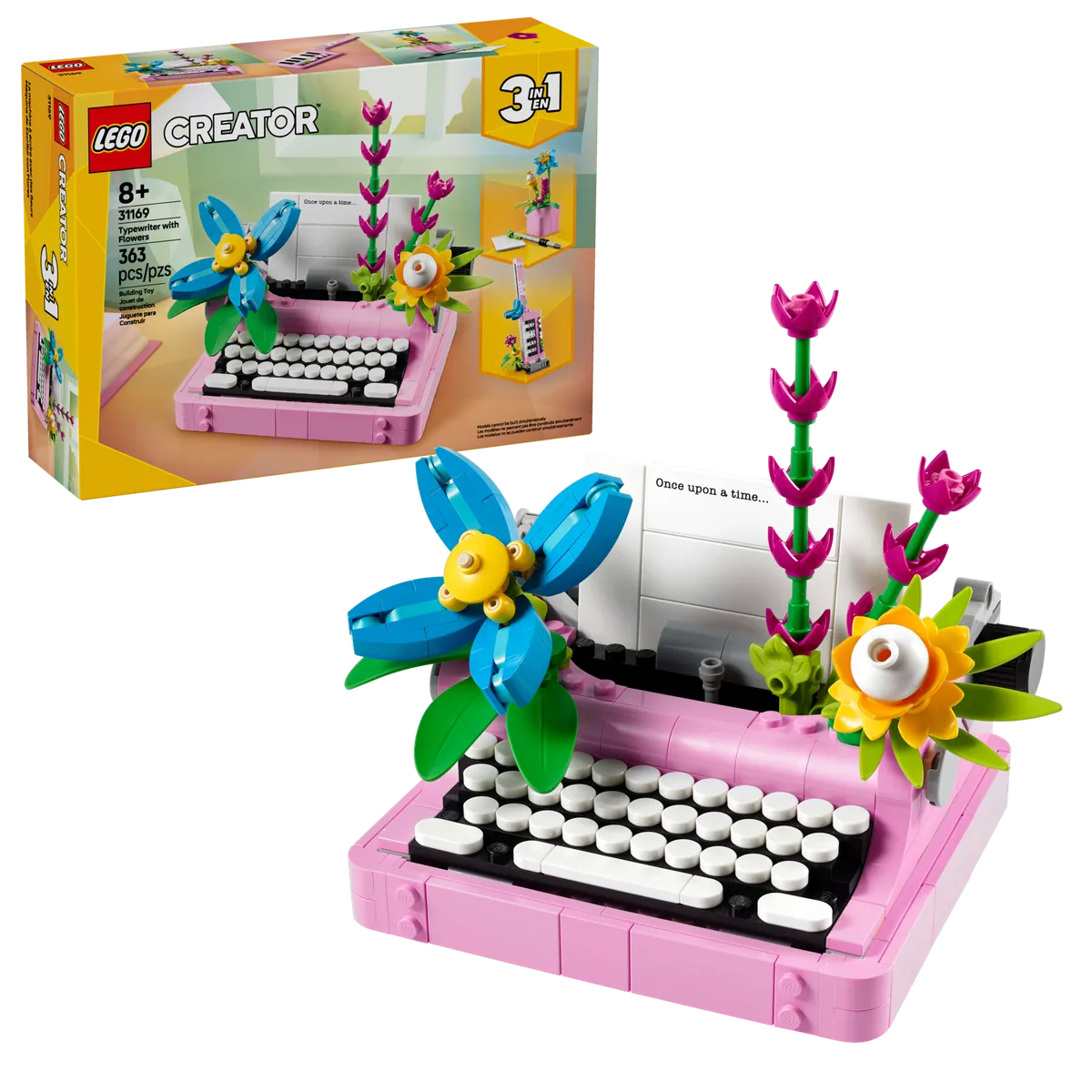 LEGO Typewriter with Flowers (31169) - Bild 4