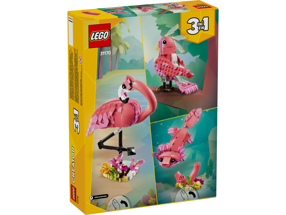 LEGO Wild Animals: Pink Flamingo (31170) - Bild 11