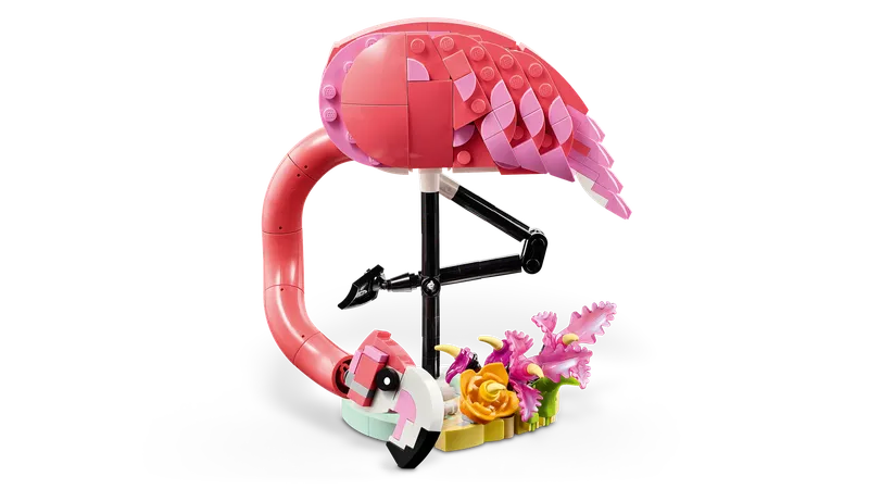 Wild Animals: Pink Flamingo von LEGO – Produktfoto 3 von 12